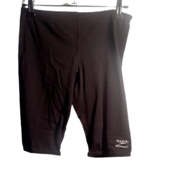 Speedo Black Endurance Jammer Quick Dry Shape Retention Soft Swim Shorts 30/M - Picture 2 of 3